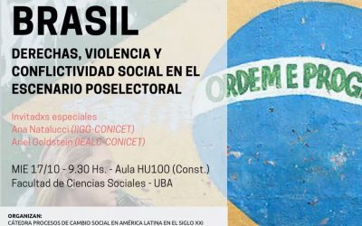 Brasil: derechas, violencia y conflictividad social en el escenario poselectoral