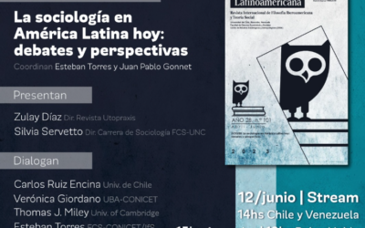 Dra. Verónica Giordano | Presentación dossier «La sociología en América Latina hoy: debates y perspectivas»